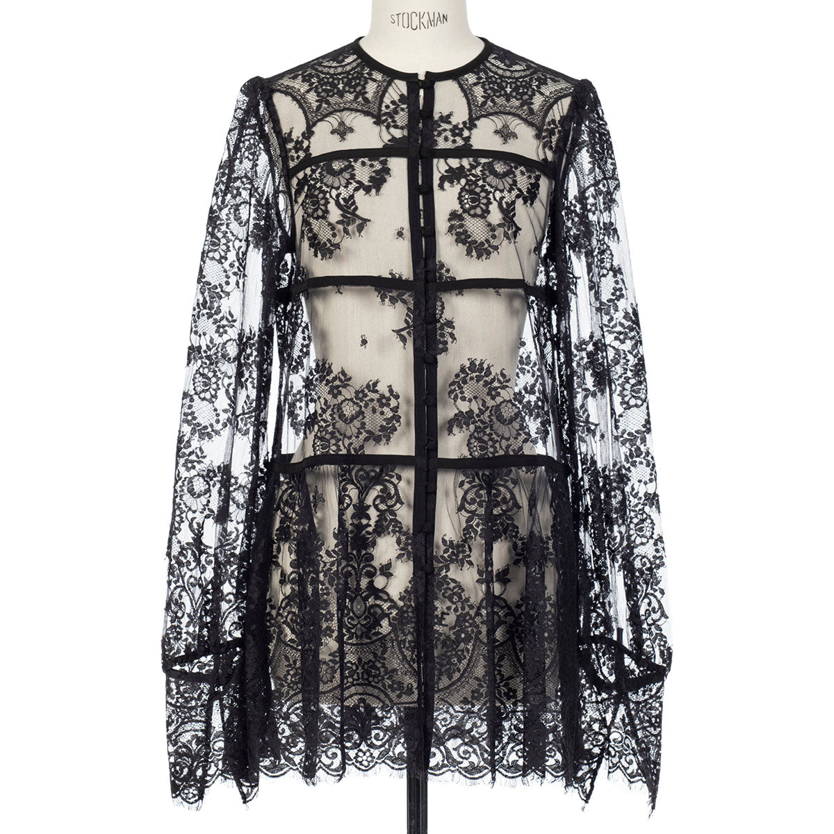 FETICO LACE GATHERED BLOUSE　 36　ブラウス　レース FETICO（フェティコ）| LACE GATHERED BLOUSE レースギャザー ブラウス