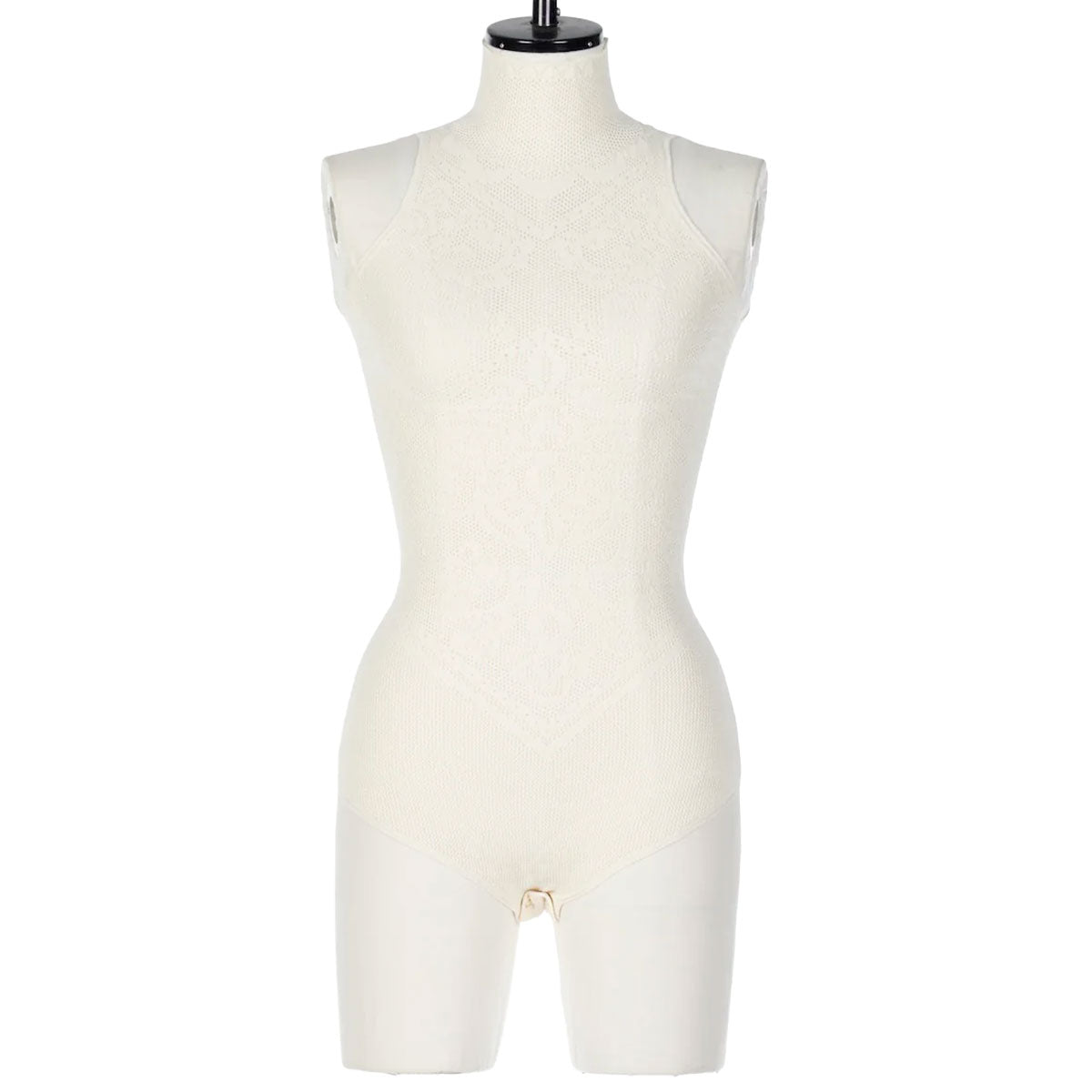 FETICO（フェティコ）| DAMASK LACE KNIT TURTLENECK BODYSUIT レース