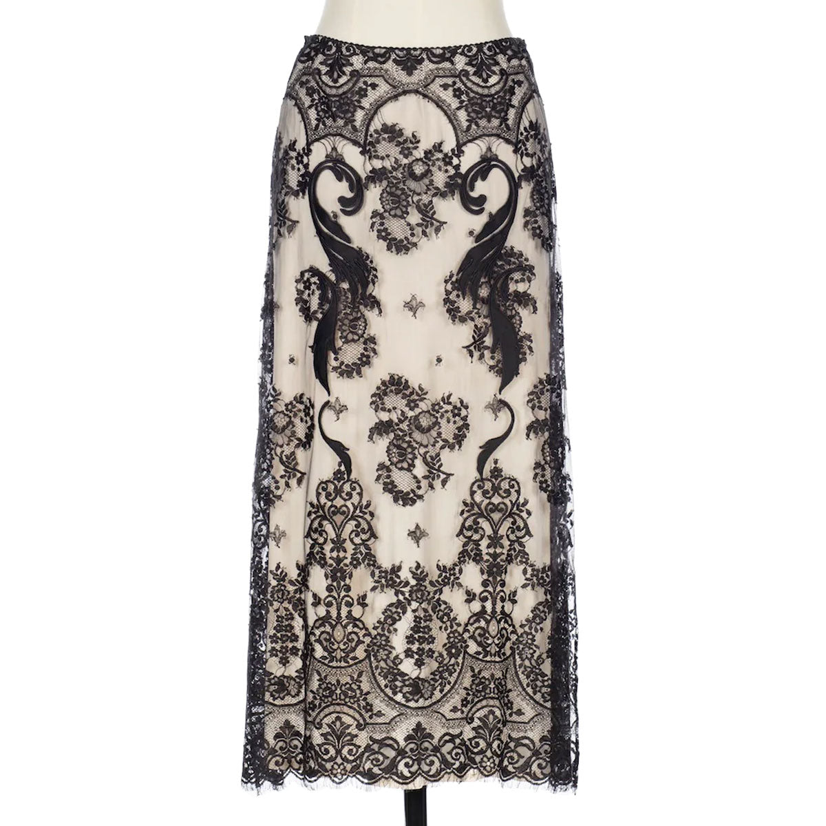 FETICO（フェティコ）| EMBROIDERED LACE SKIRT 刺繍レーススカート