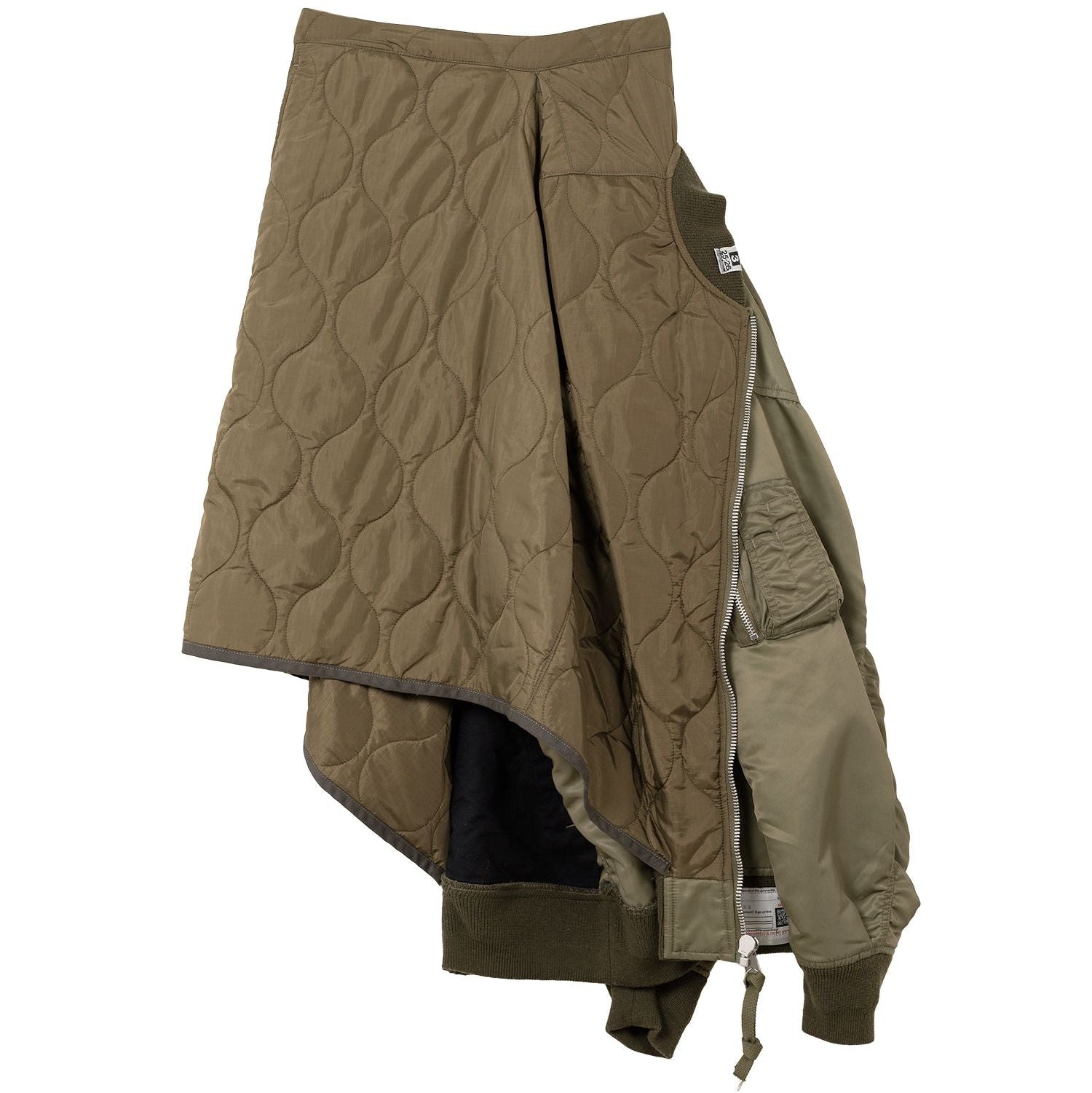 メゾンミハラヤスヒロ　Transform Flight Jacket Skirt Maison Mihara Yasuhiro（メゾン ミハラヤスヒロ）| Transform Flight