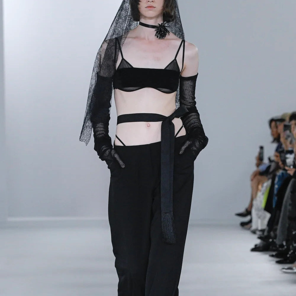 FETICO（フェティコ）| SHEER COMBINED BANDEAU BRALETTE ブラレット