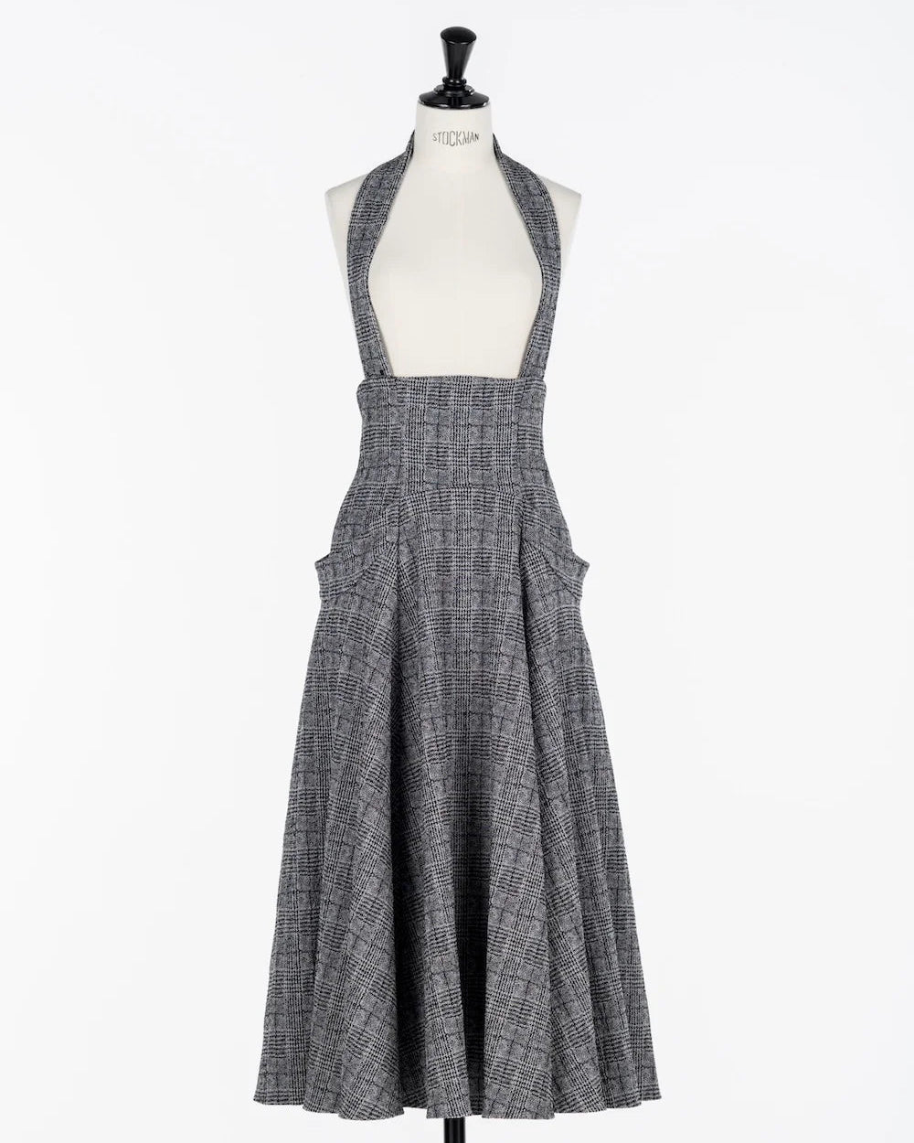 FETICO（フェティコ）| GLEN CHECK FLARED SKIRT ストラップフレア