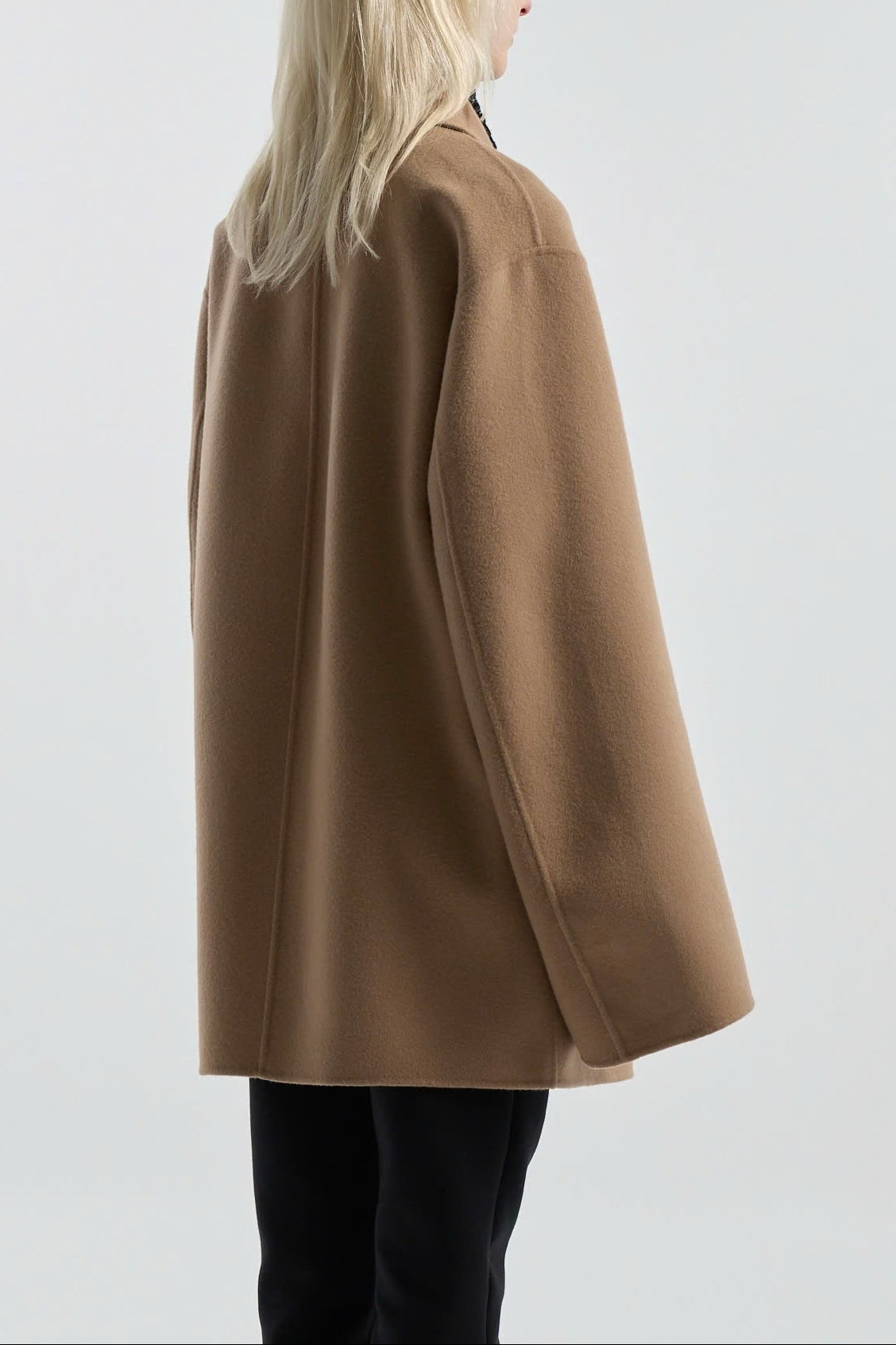 PEACOAT / UNLINED CONSTRUCTION