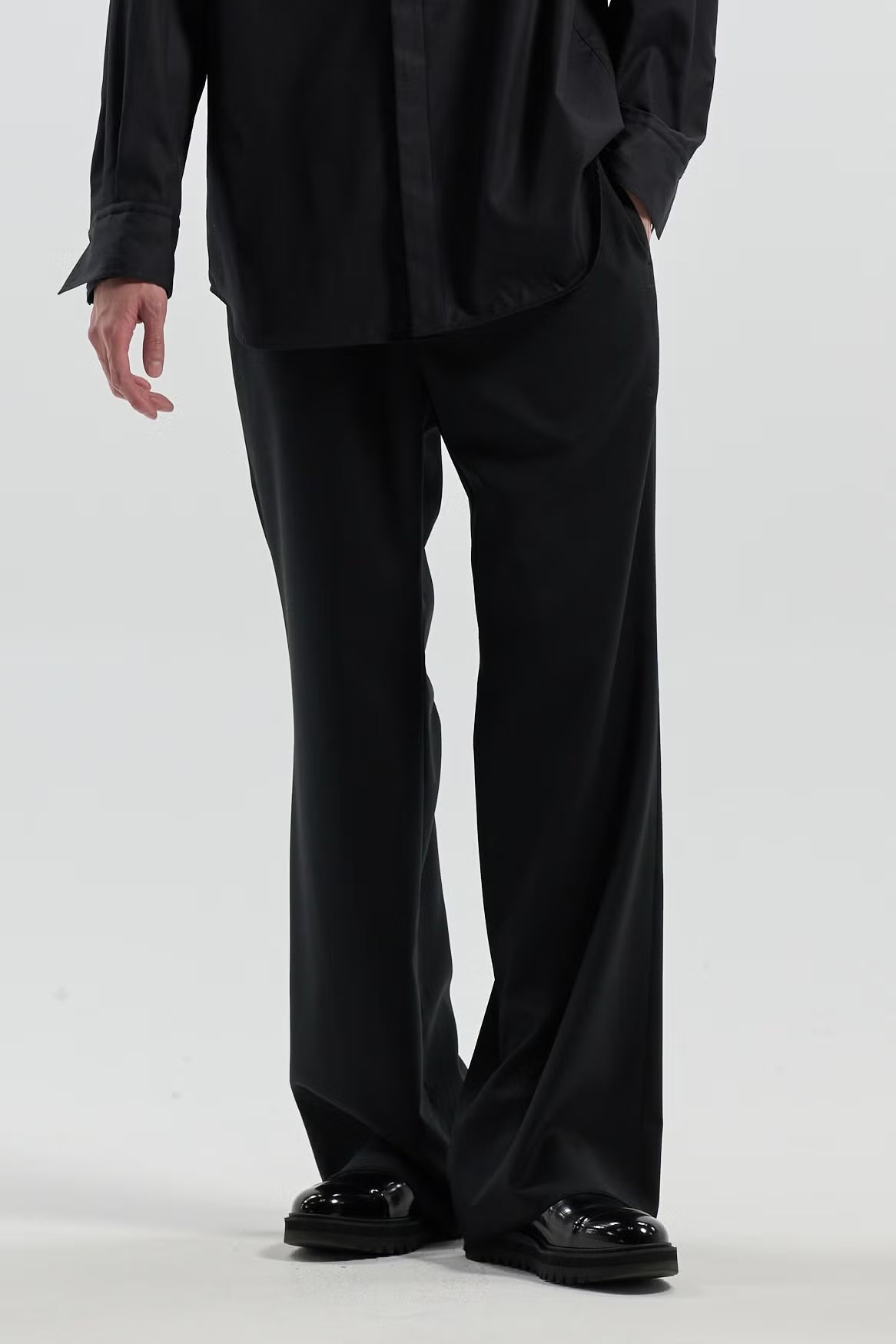 TWILL /SOFT FLARE PANTS