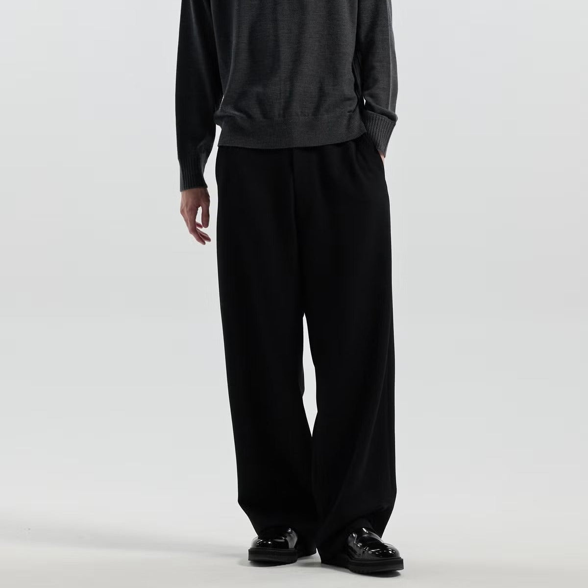 CAVALRY TWILL DEEP RISE TROUSERS