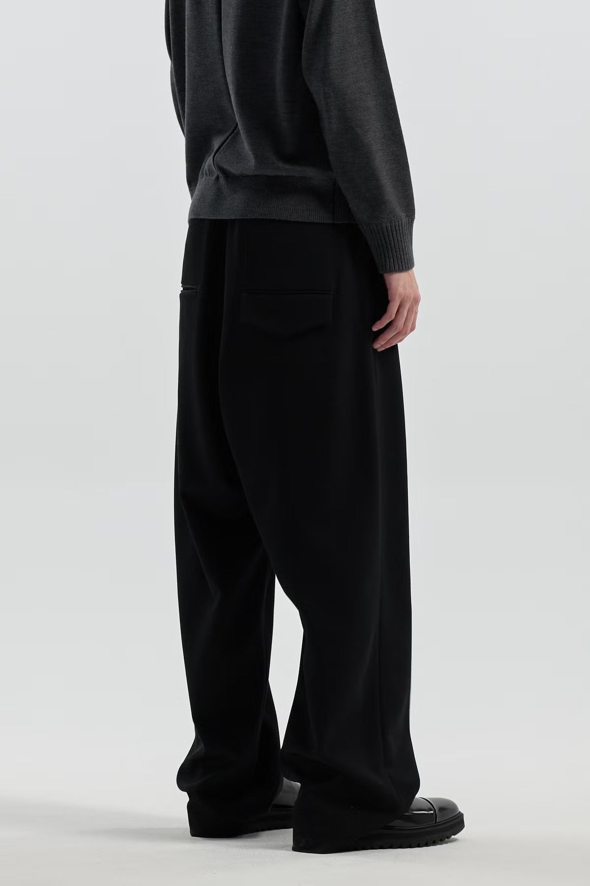 CAVALRY TWILL DEEP RISE TROUSERS