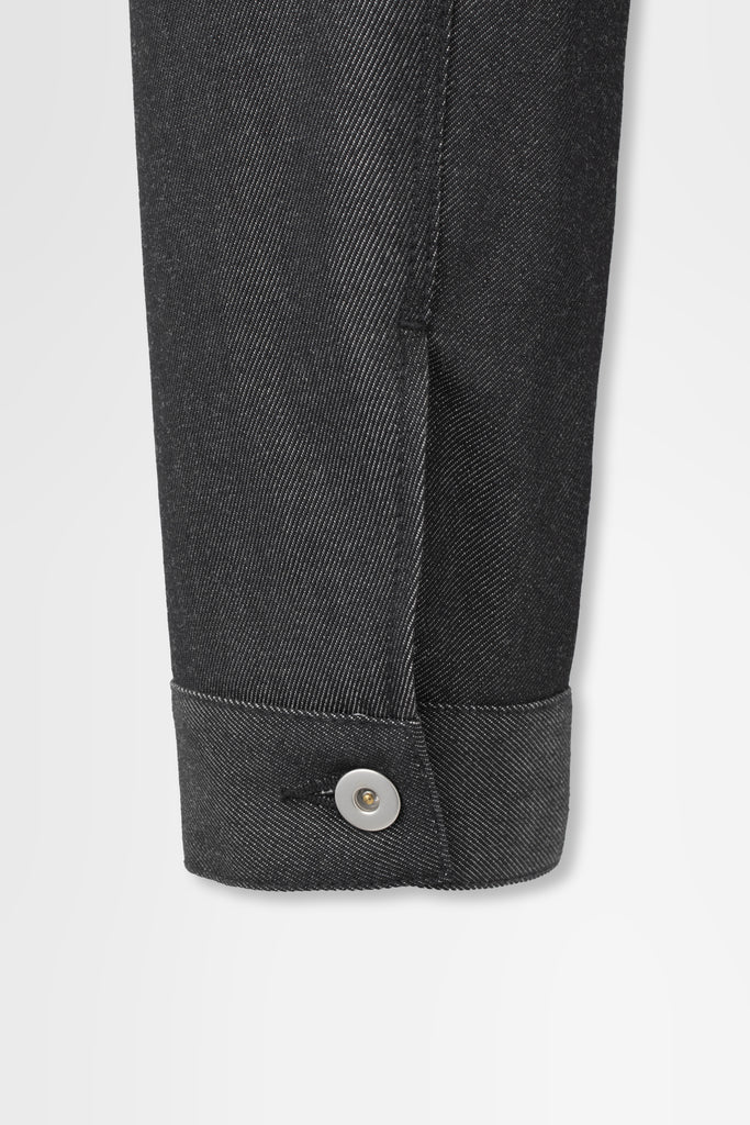 wool denim jacket