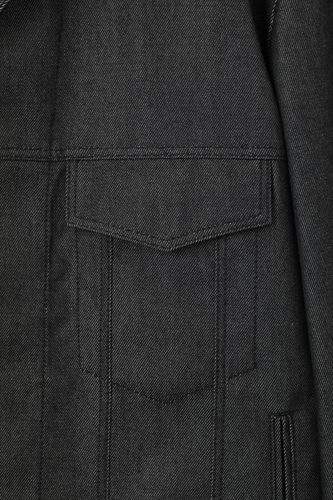 wool denim jacket