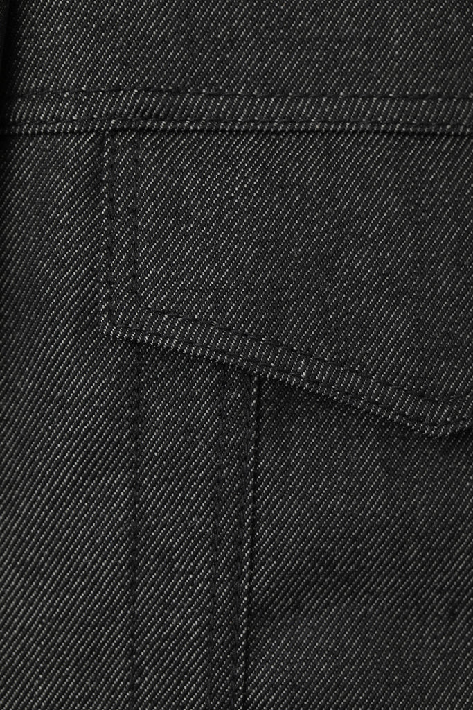 wool denim jacket