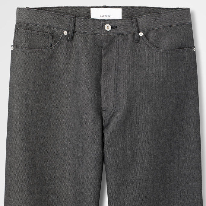 wool denim pant