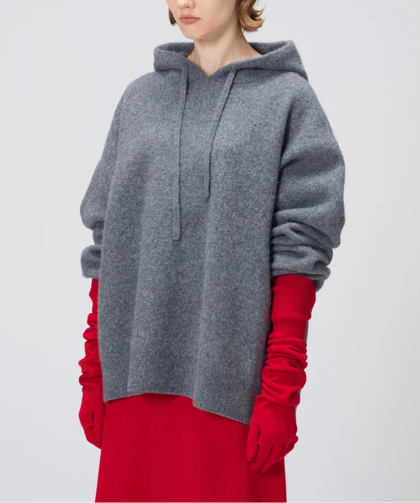 Felted Oversized Hoodie