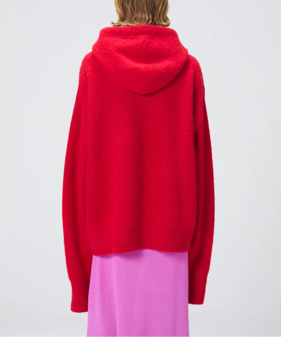 Felted Oversized Hoodie