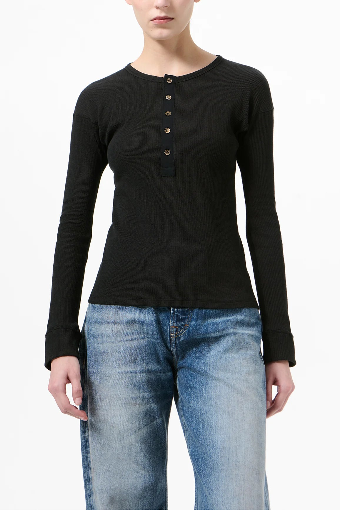GENTLE HENLEY LONGSLEEVE