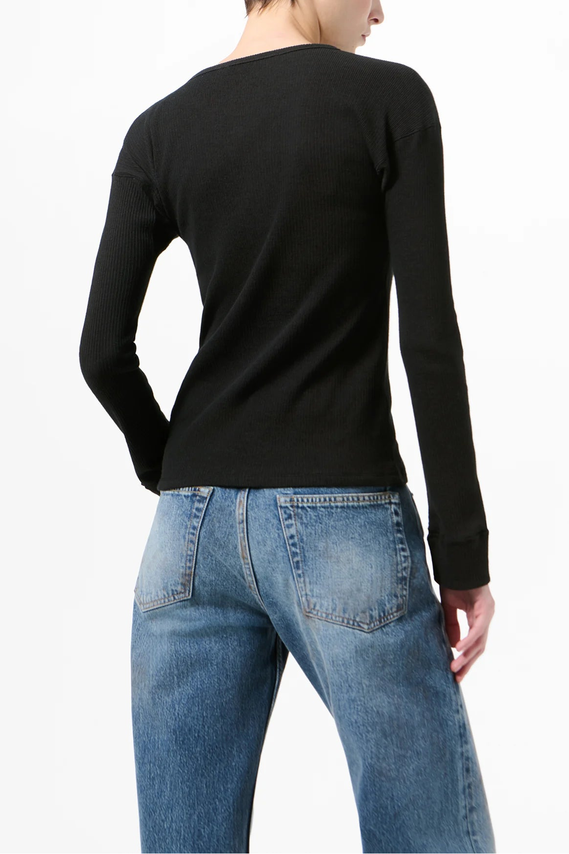 GENTLE HENLEY LONGSLEEVE