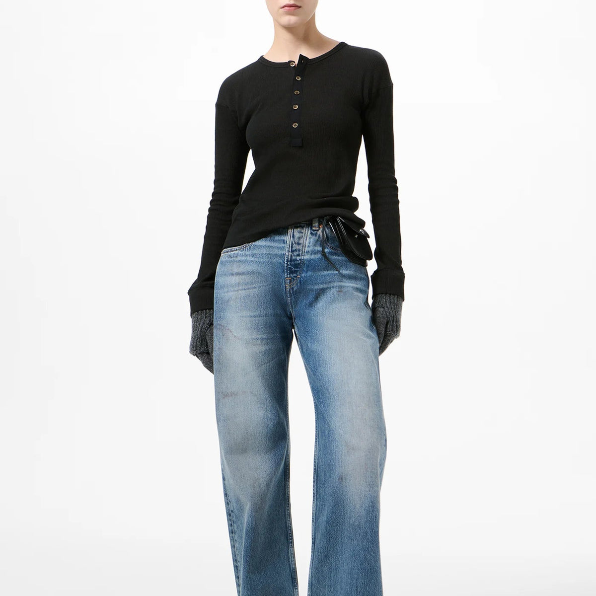 GENTLE HENLEY LONGSLEEVE