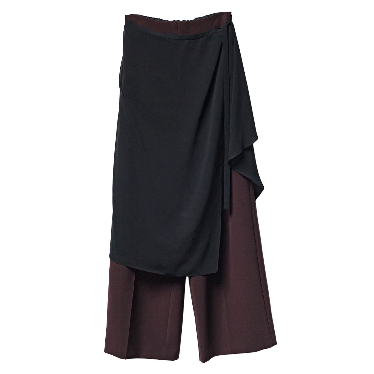 Sheer layered pants