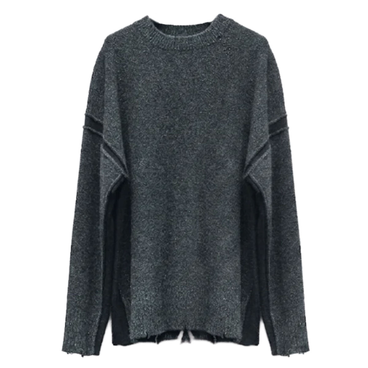 Yak-blend wool Destroy knit