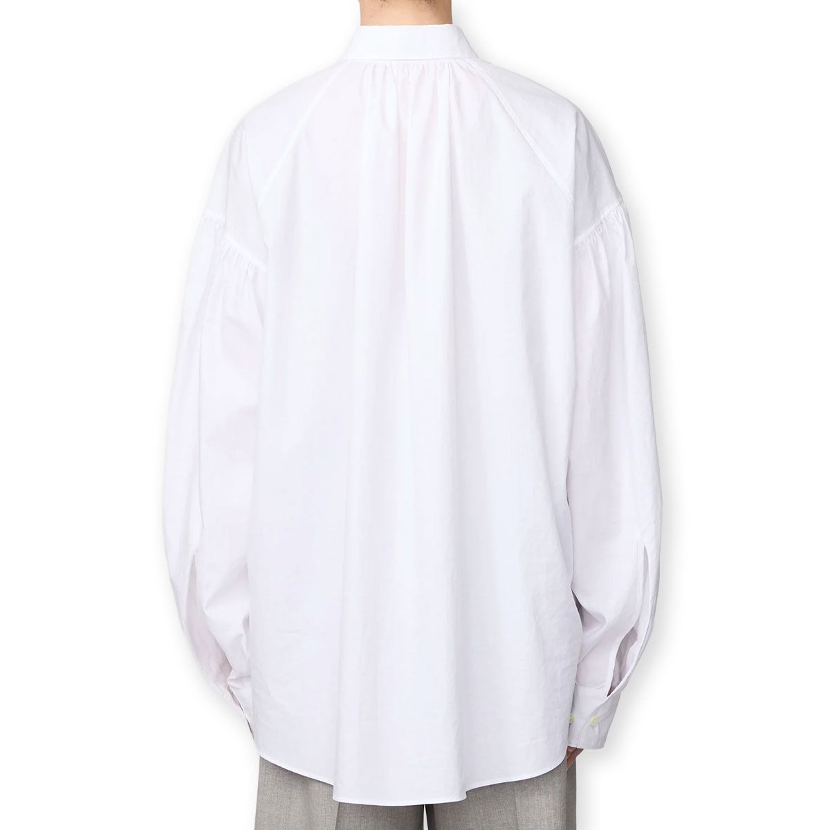 GATHER SLEEVE SHIRT