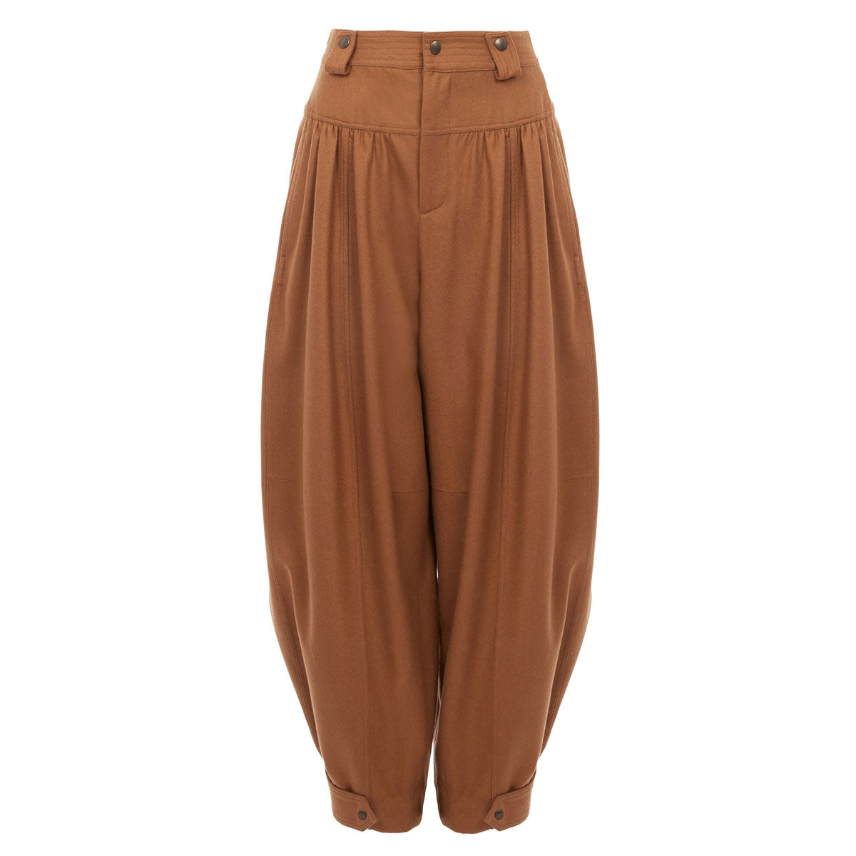 バルーンシルエット クロップドパンツ