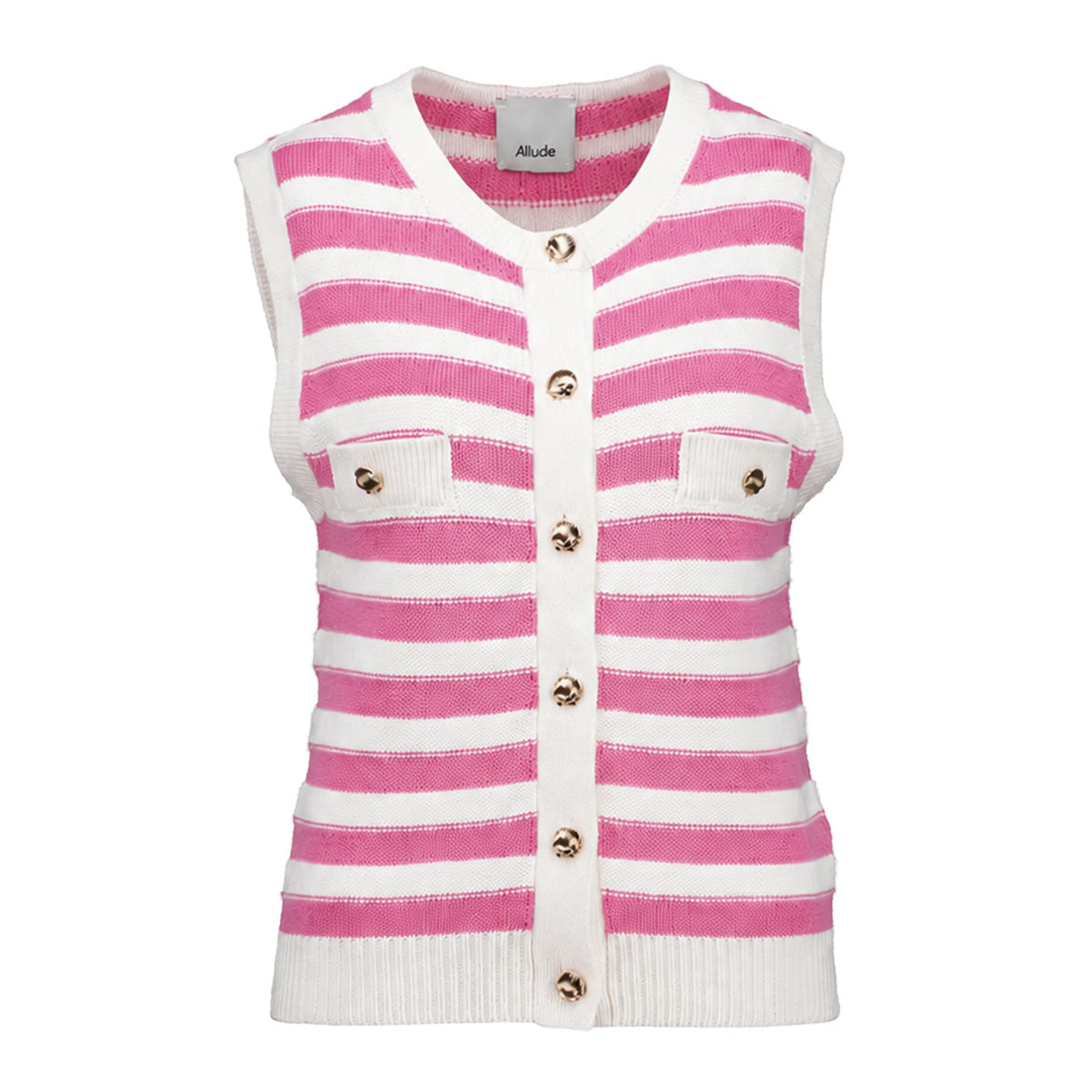 Cotton blend vest