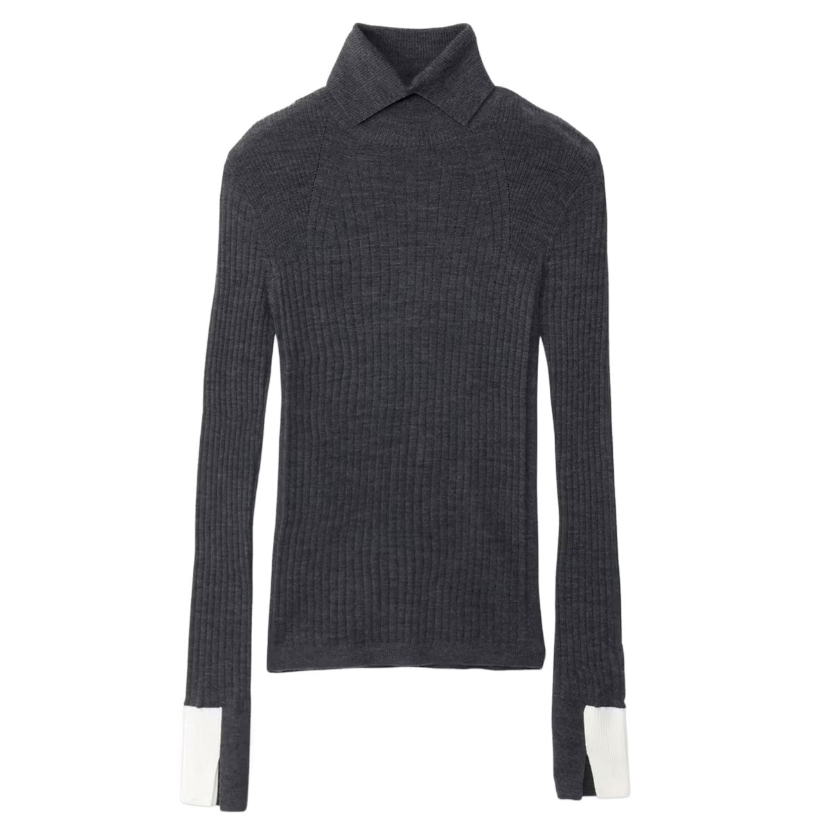 15.5μ WOOL / TURTLENECK KNIT
