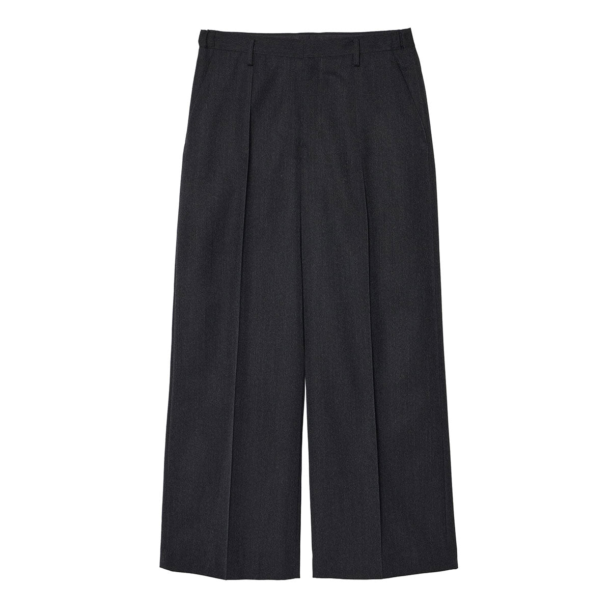 ONE-TUCK BAGGY TROUSERS