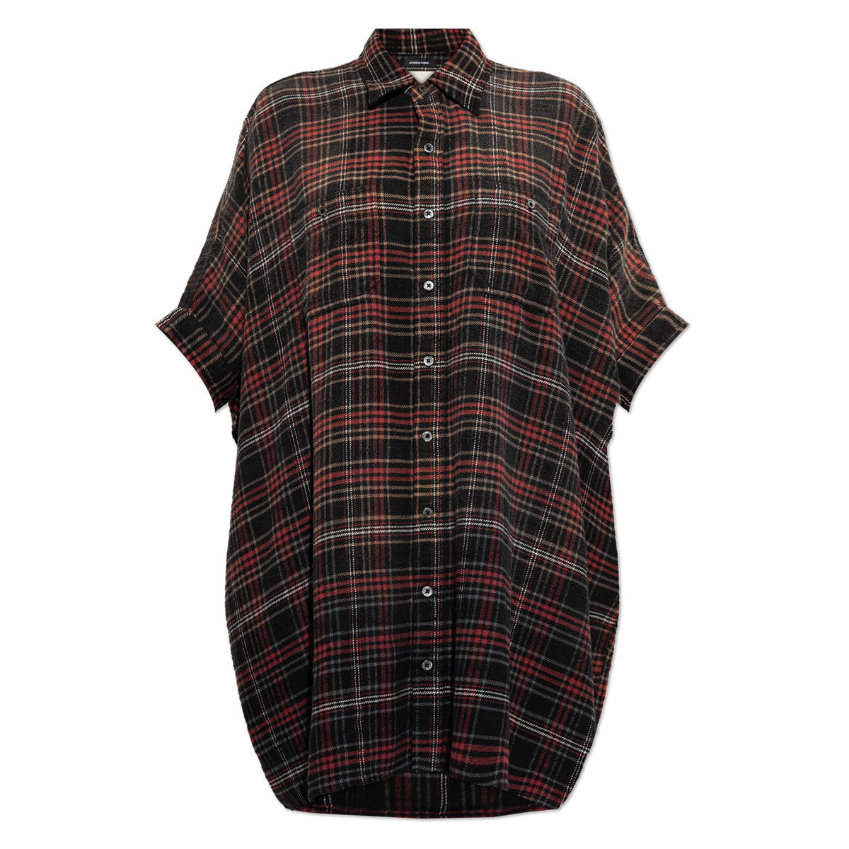 Plaid Oversized Boxyshirtdress