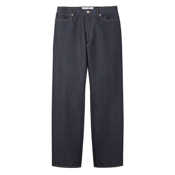 OVERCOAT（オーバーコート）| denim pant in wool denim デニム調