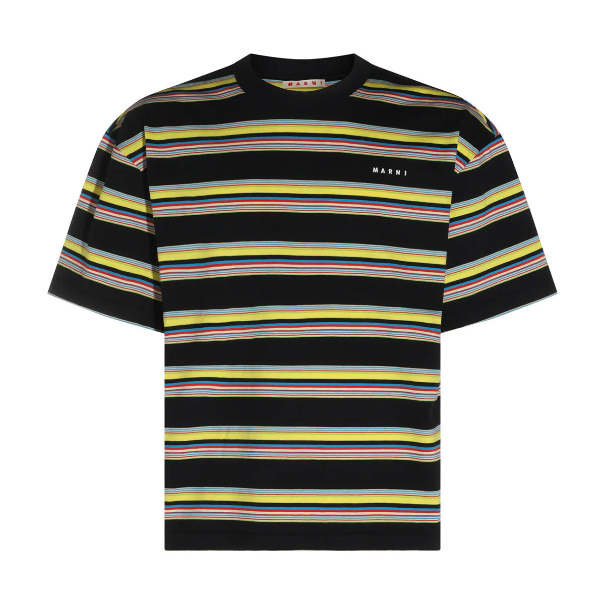 コットン ストライプ Tシャツ