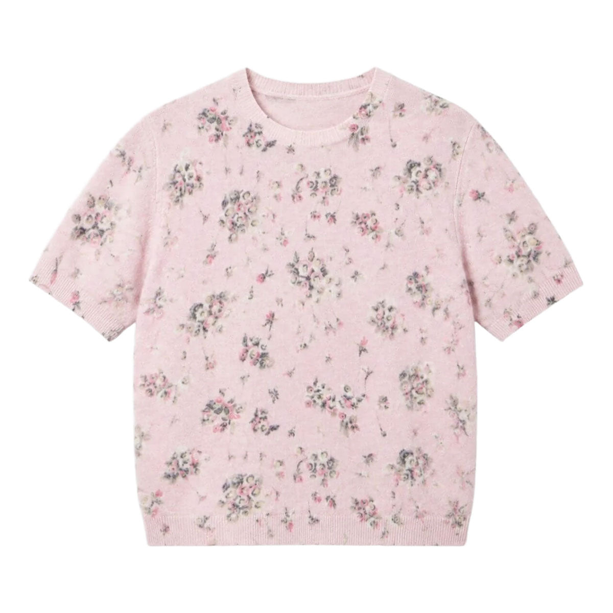 Floral Knit Sweater
