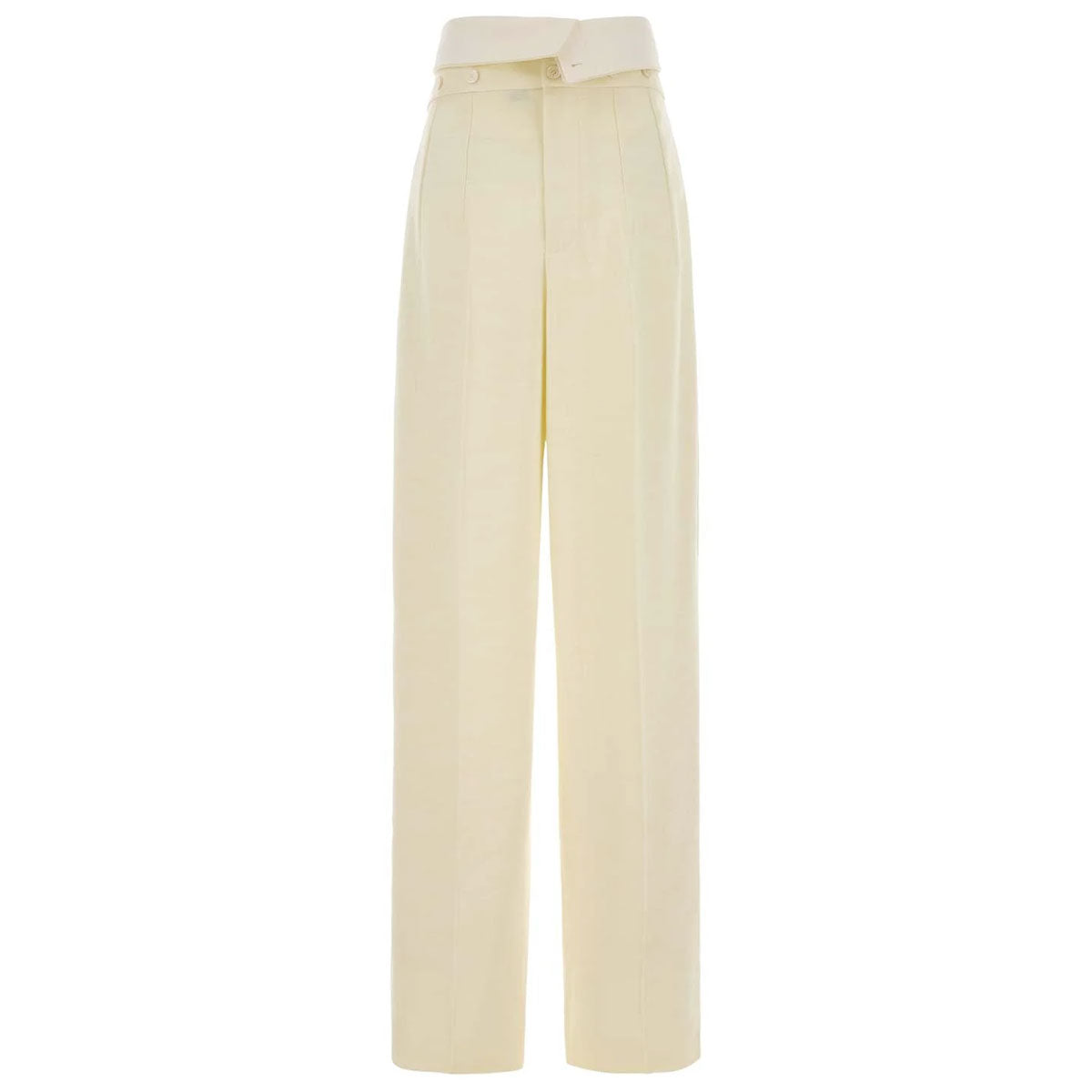 Reversed orchid trousers