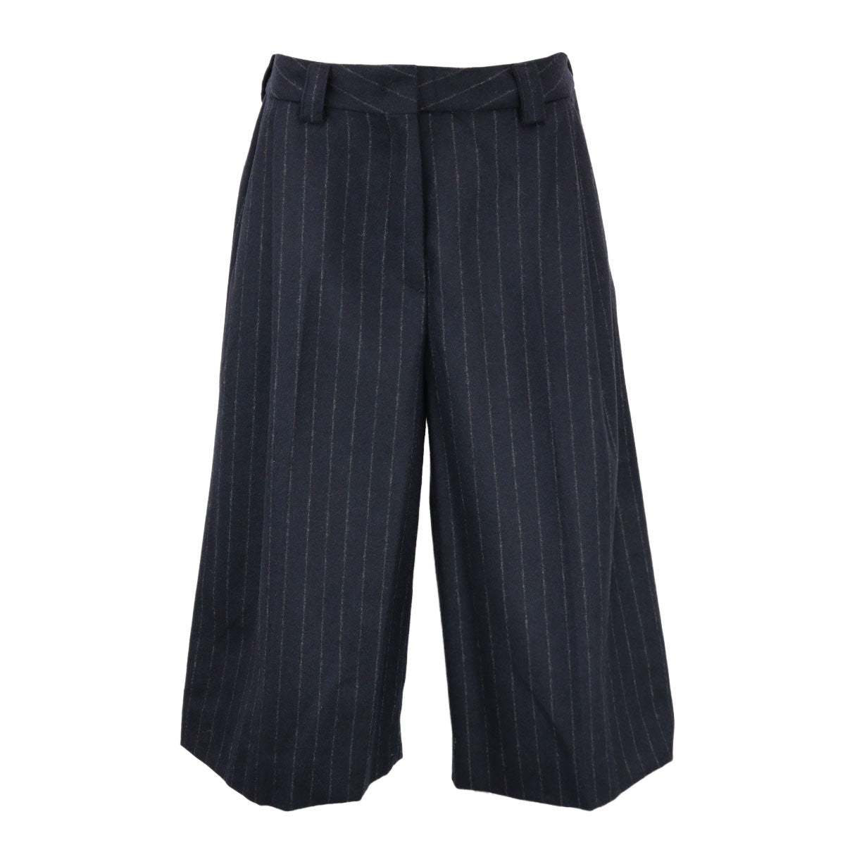 DAKOTA WOOL BLEND PINSTRIPE SHORTS