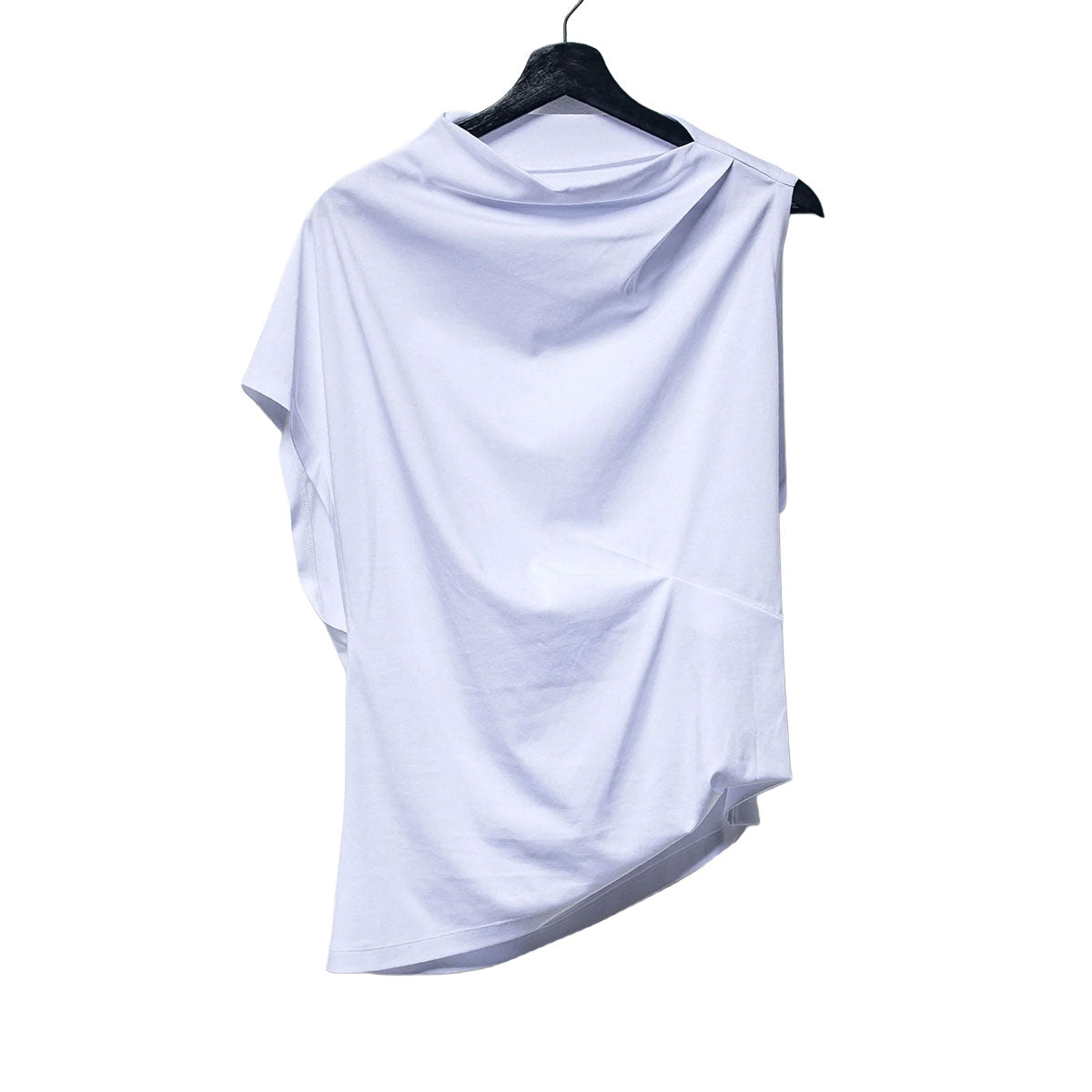 Twisted jersey top