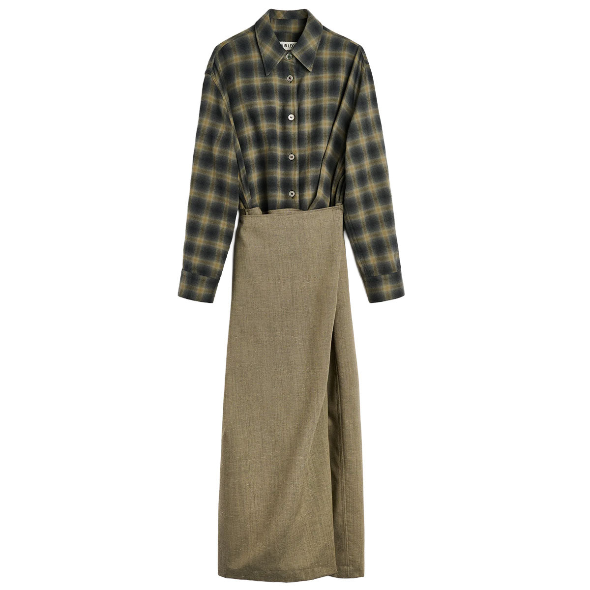 TWISTED SHIRT DRESS