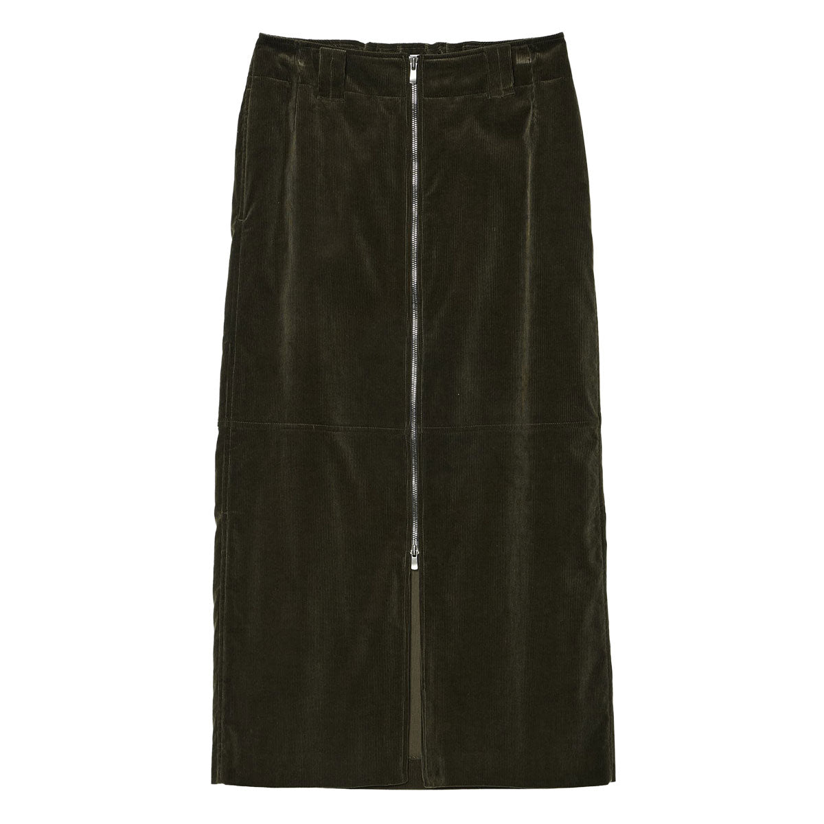 ZIP-UP STRAIGHT SKIRT