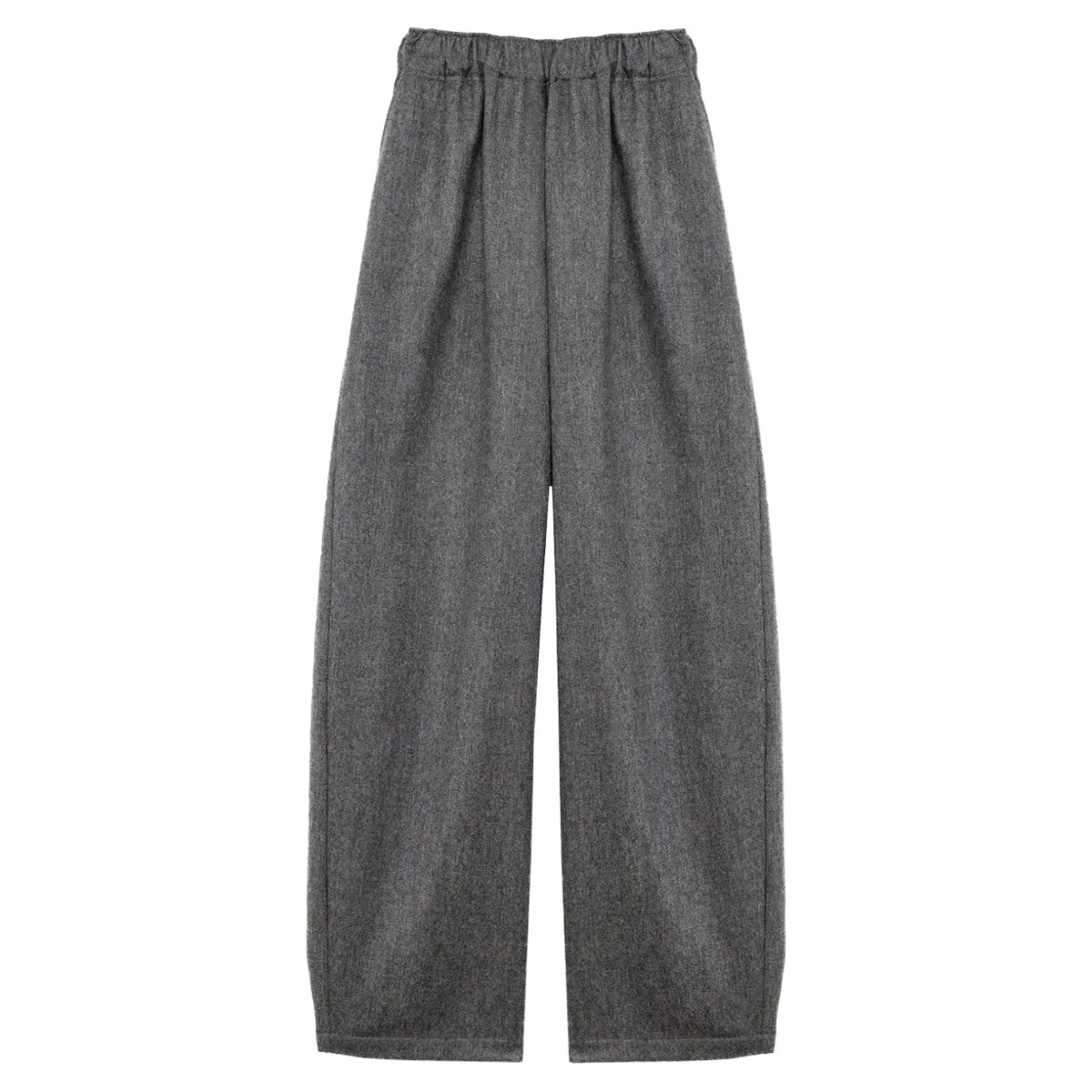 DORA WOOL BLEND FLANNEL TROUSERS
