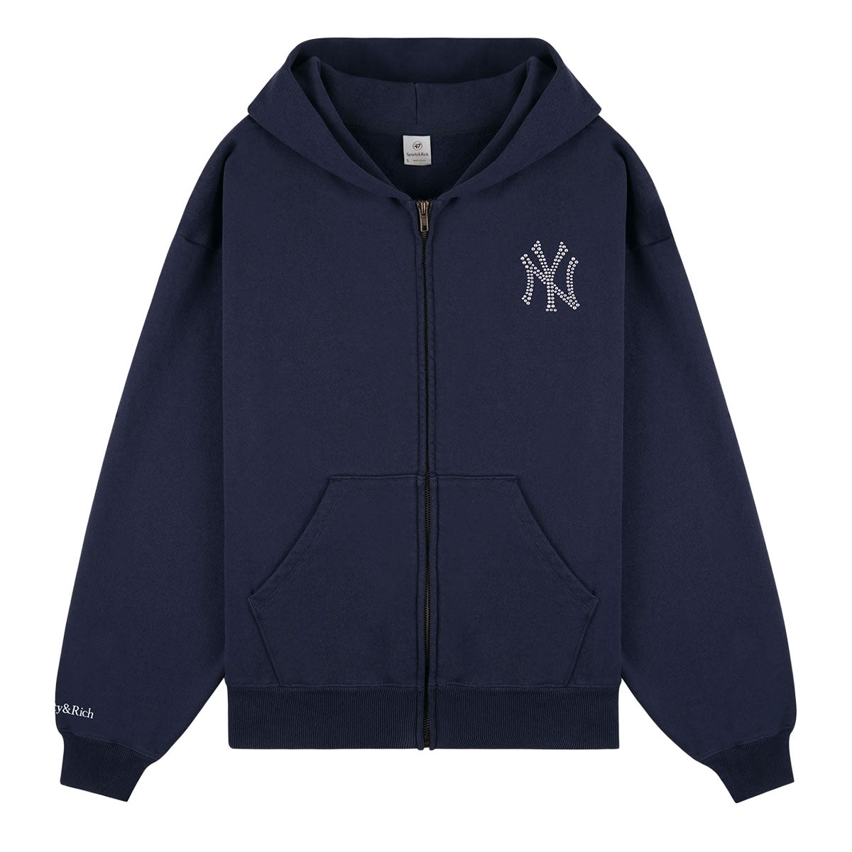 Yankees Krystal Zip Hoodie