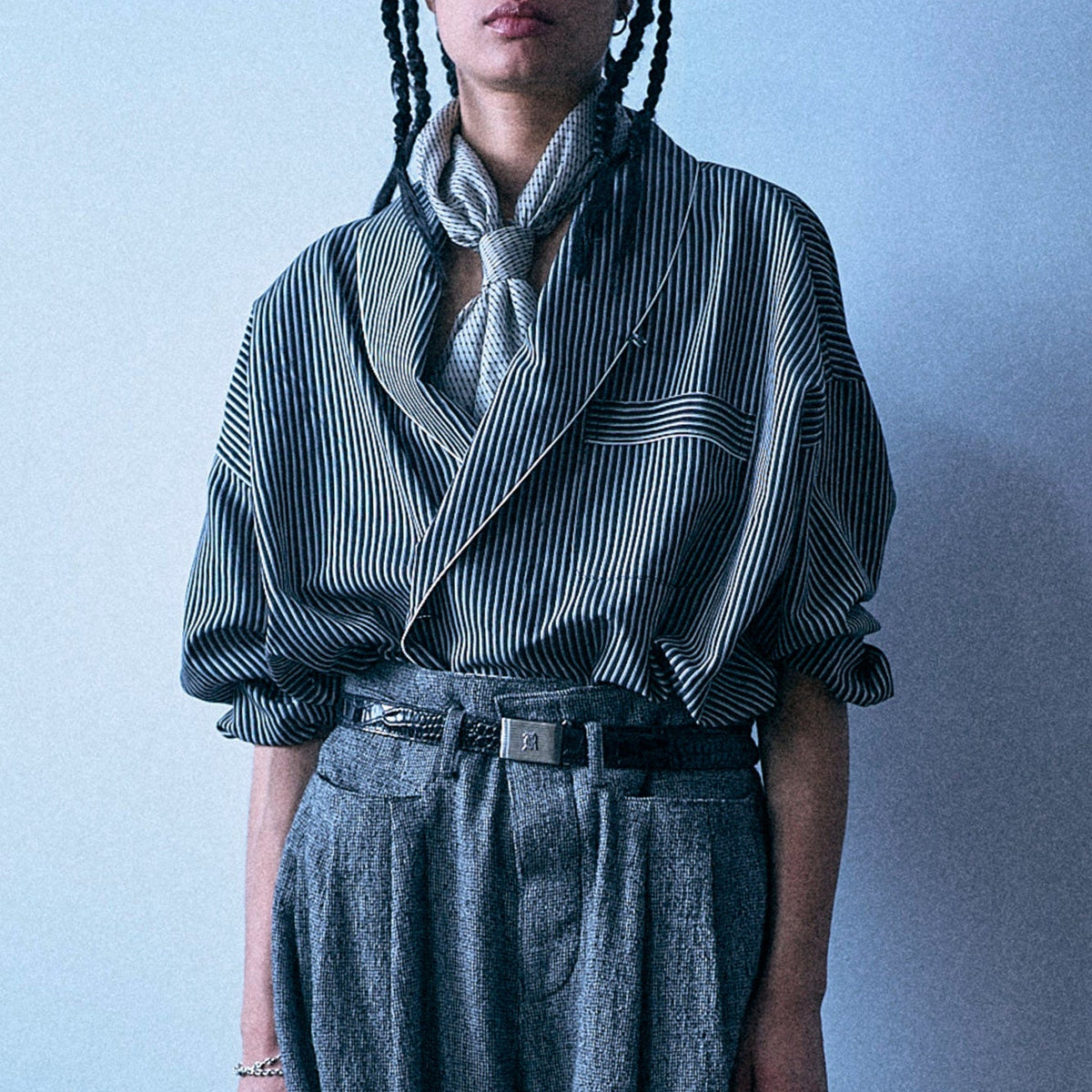 Shawl Lapel Shirt
