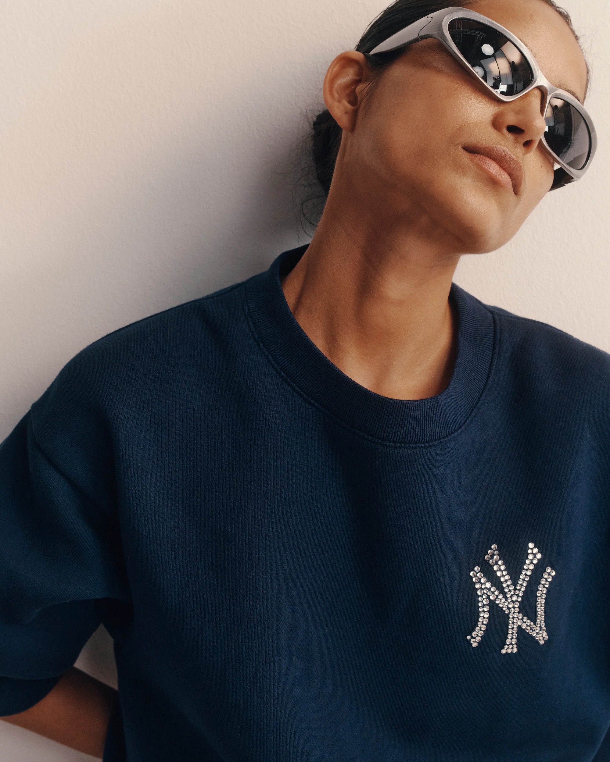 Yankees Krystal Crewneck