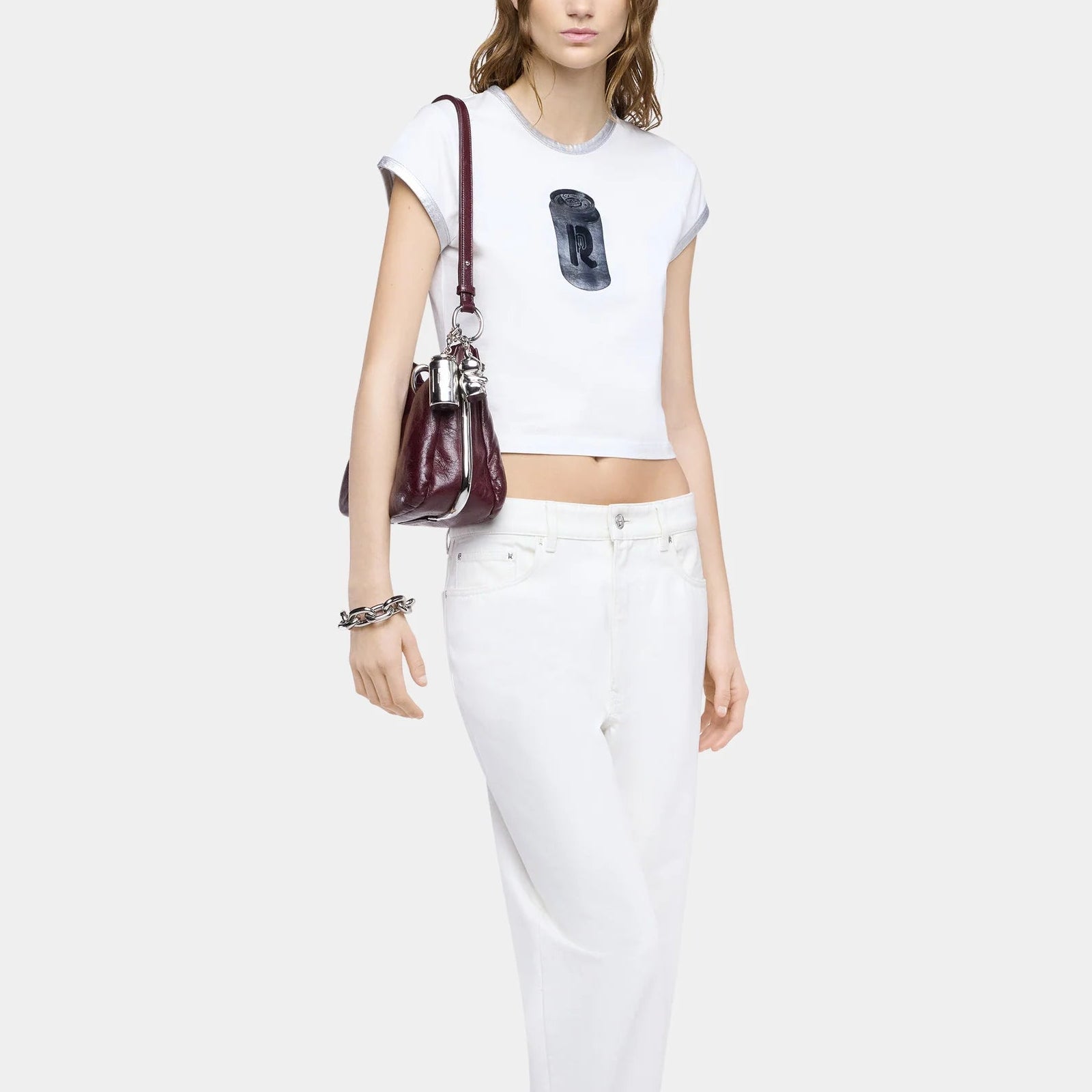 Ohmori x Rabanne can print t-shirt