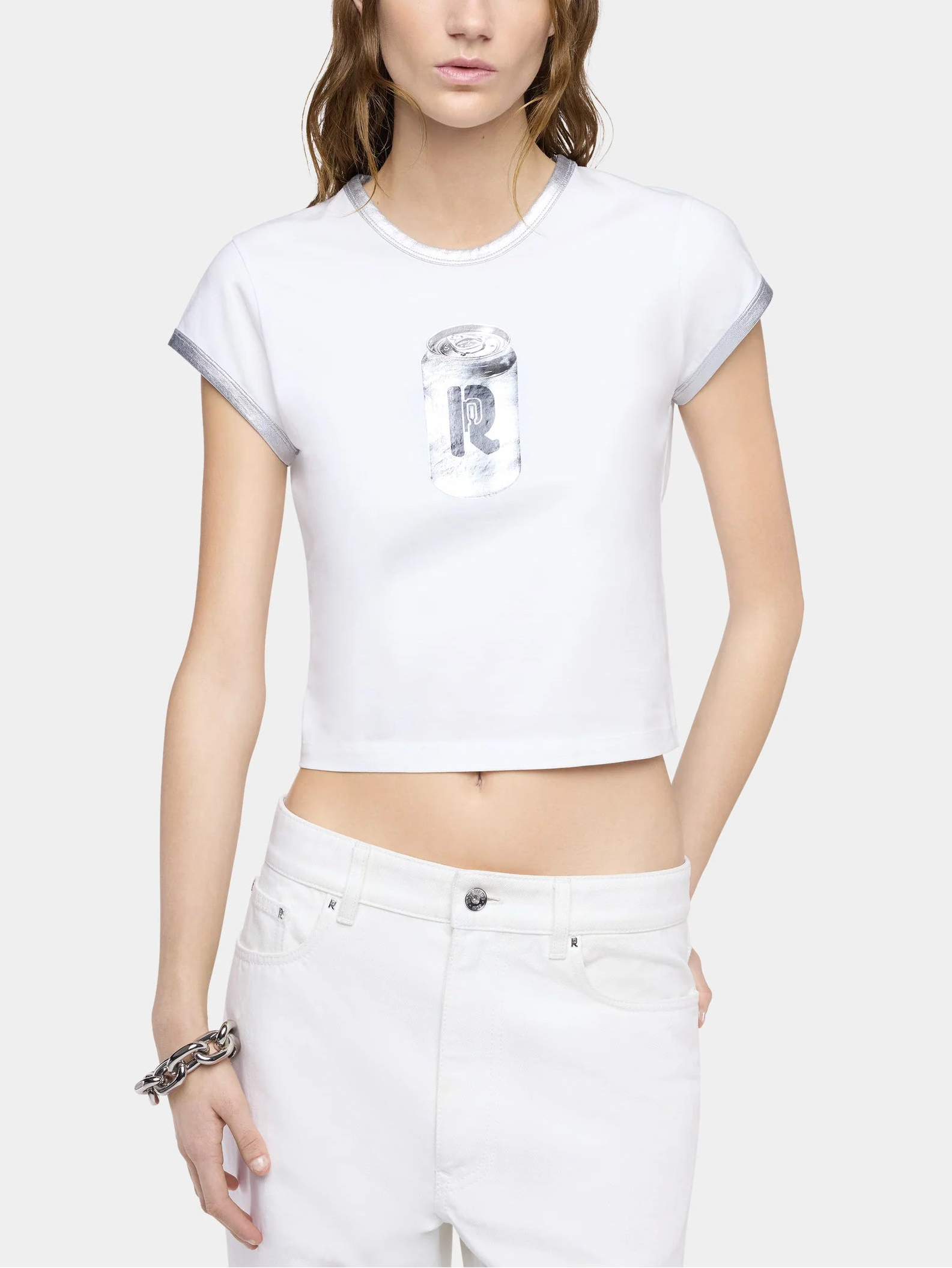 Ohmori x Rabanne can print t-shirt