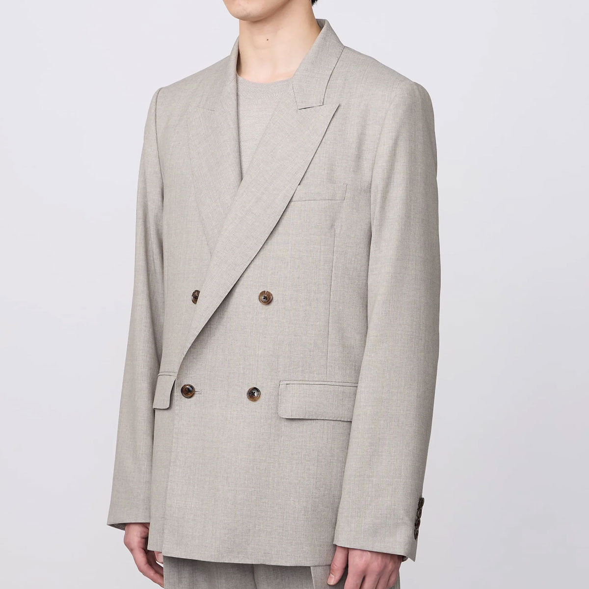 DOUBLE BREASTED TAILORED JACKET