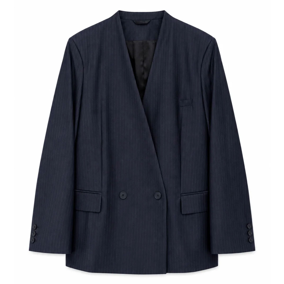 VOLKER navy blue-white stripes