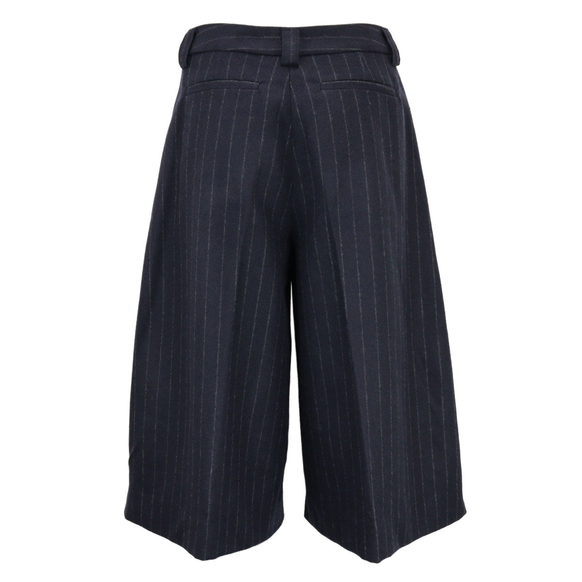 DAKOTA WOOL BLEND PINSTRIPE SHORTS