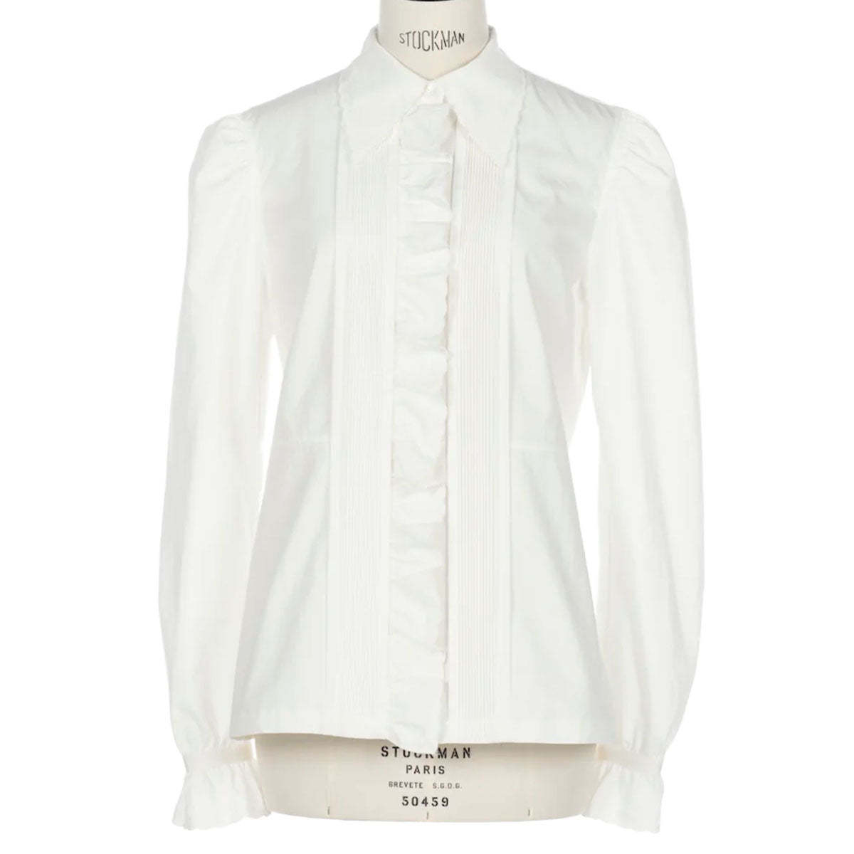 ORGANIC COTTON EMBROIDERED BLOUSE