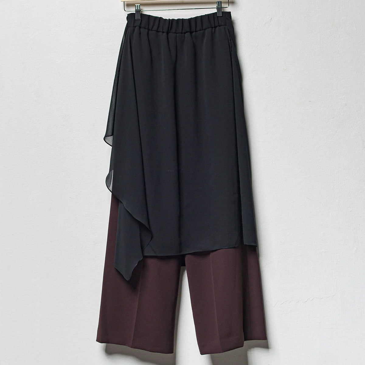 Sheer layered pants