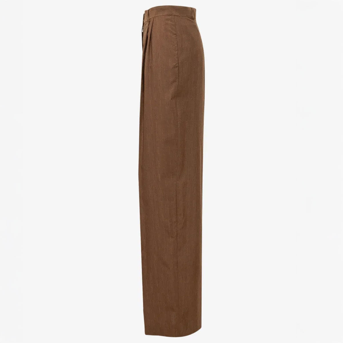 Pleated Pinstripe Pants