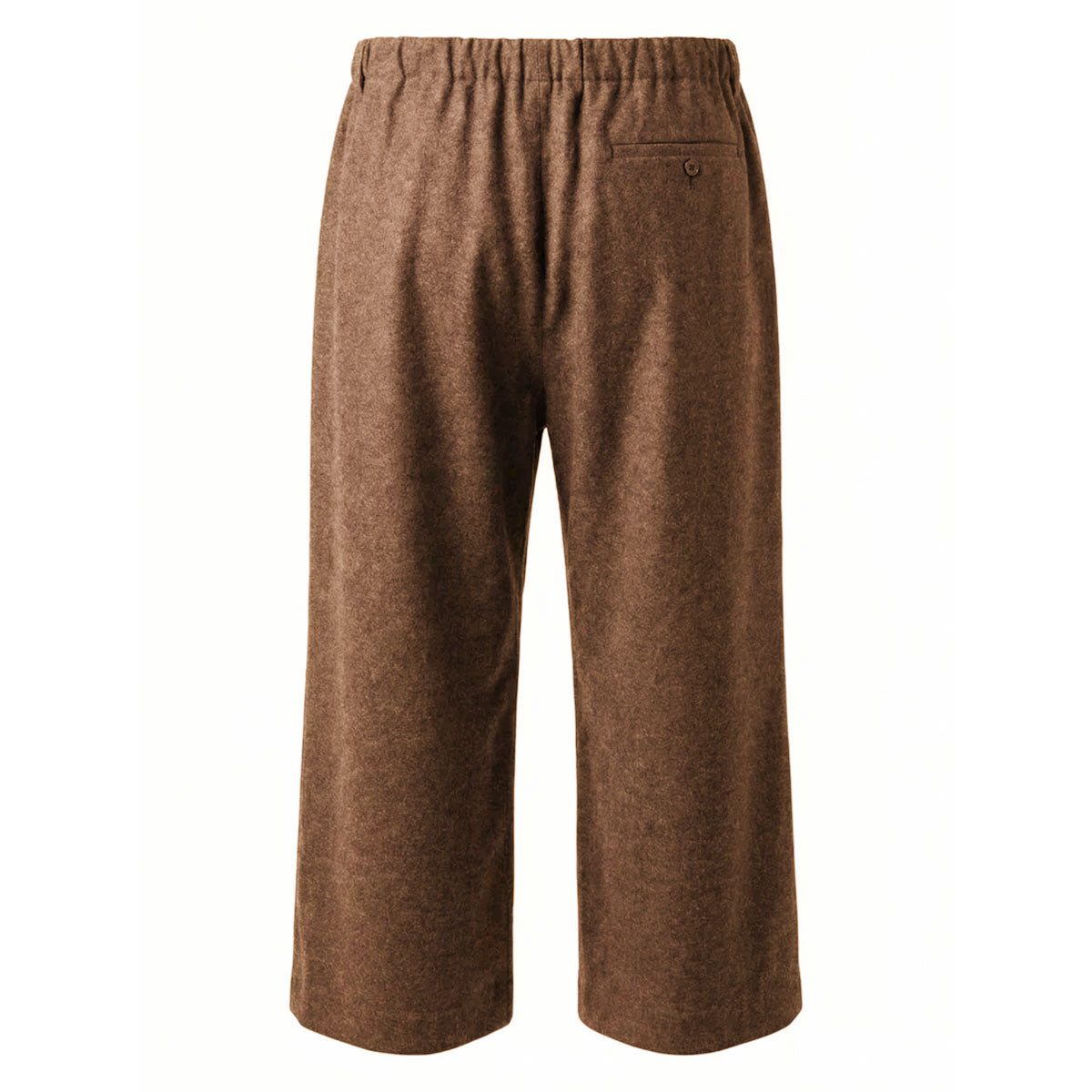 Trace Pleated Midweight Felted Wool Drawstring Trousers