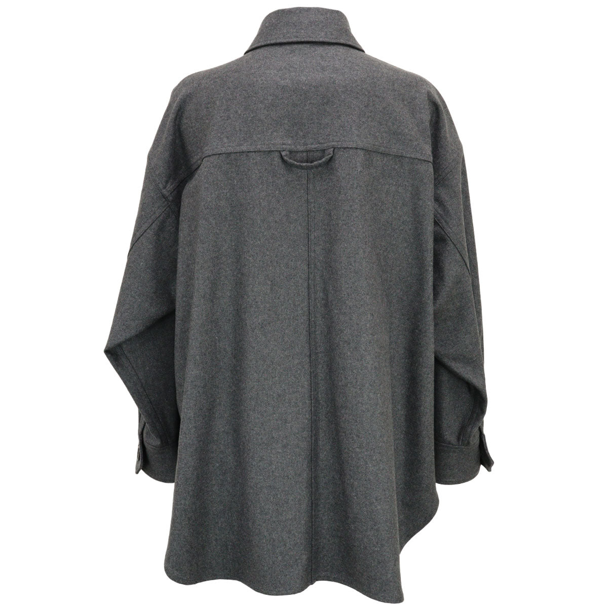 Compressed Melton Overshirt