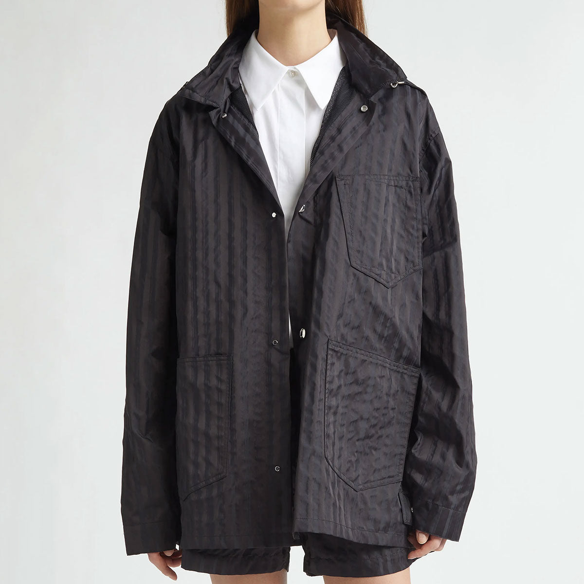 WORK BAG JACKET RAIN STRIPE